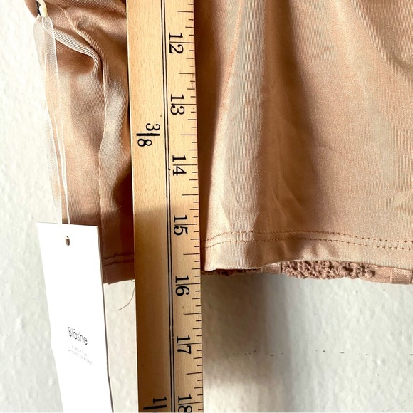 NWT Blashe Womens XL Blush Wire Light Padding Lace Corset Bra - Picture 6 of 6